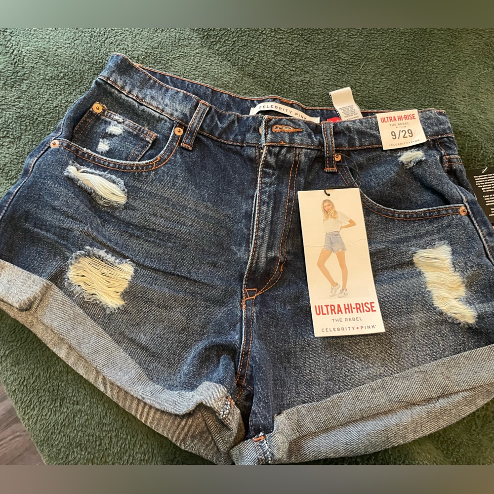 Ultra Highrise jean shorts